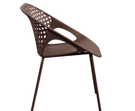 Cadeira Oceana Marrom Chocolate | Westwing