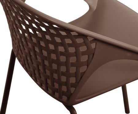 Cadeira Oceana Marrom Chocolate | Westwing