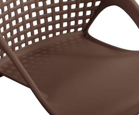 Cadeira Oceana Marrom Chocolate | Westwing