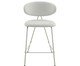Banqueta Pilar Tecido Off White Base Off White, Off White | WestwingNow