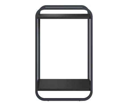 Mesa Lateral Orgânico Luna Nero | Westwing