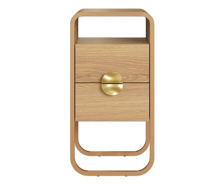 Mesa de Cabeceira Organica Luna Hanover | Westwing