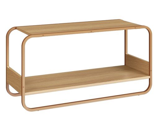 Sapateira Banco Orgânico Luna Hanover, beige | WestwingNow