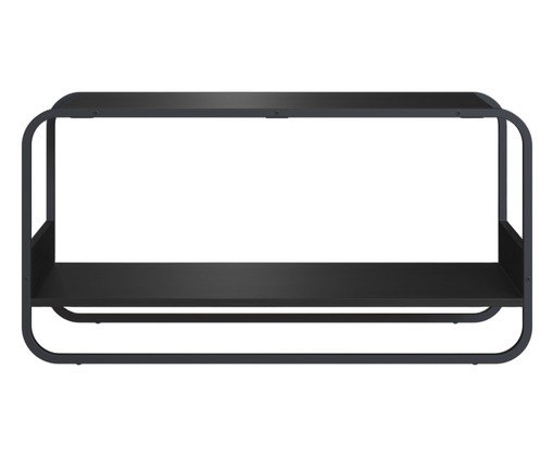 Sapateira Banco Orgânico Luna Artesano Nero, black | WestwingNow