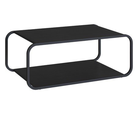 Mesa de Centro Orgânico Luna Artesano Nero | Westwing