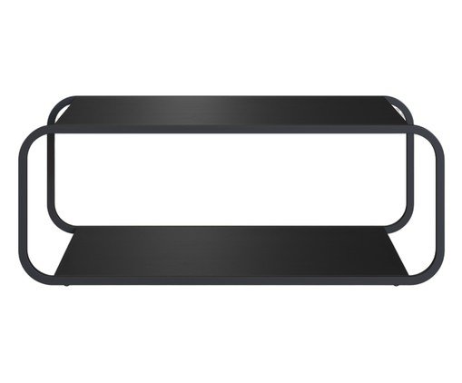 Mesa de Centro Orgânico Luna Artesano Nero, black | WestwingNow