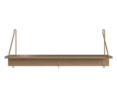 Jogo de Sapateira e Prateleira Orgânico Luna Hanover | Westwing