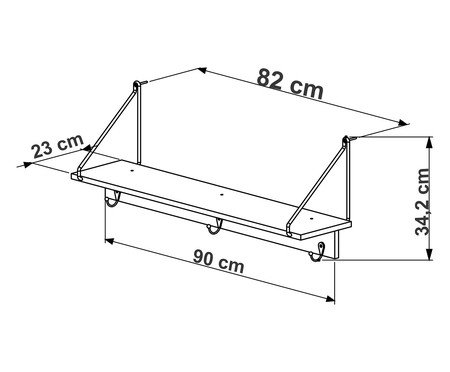 Jogo de Sapateira Banco e Prateleira Orgânico Luna Hanover | Westwing