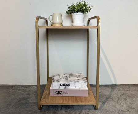 Mesa Lateral Orgânico Luna  Hanover | Westwing