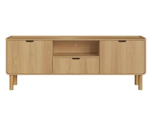 Rack Orgânico Madeira Aura, Natural | WestwingNow