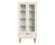 Cristaleira Orgânico Madeira Aura Off White, Off White | WestwingNow