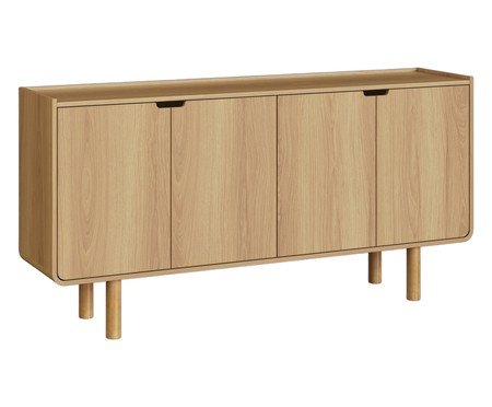 Balcão Buffet Orgânico Madeira Aura | Westwing