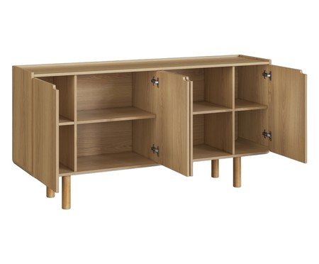 Balcão Buffet Orgânico Madeira Aura | Westwing