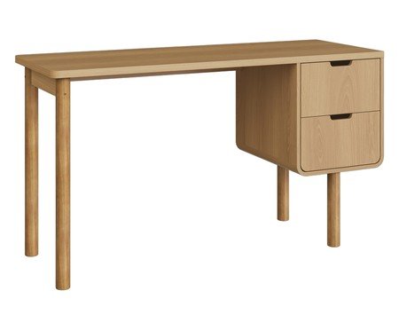 Escrivaninha Orgânica Madeira Aura | Westwing