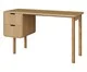 Escrivaninha Orgânica Madeira Aura, Natural | WestwingNow