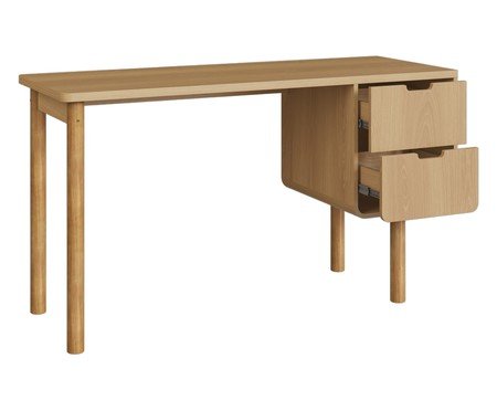Escrivaninha Orgânica Madeira Aura | Westwing