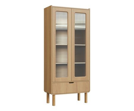 Cristaleira Orgânico Madeira Aura | Westwing