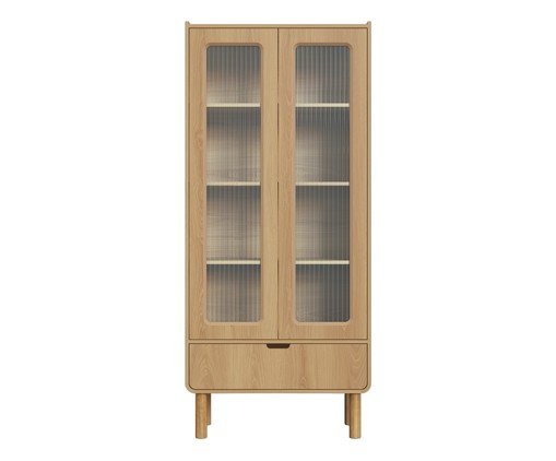 Cristaleira Orgânico Madeira Aura, Natural | WestwingNow