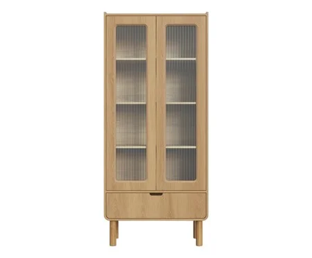 Cristaleira Orgânico Madeira Aura | Westwing