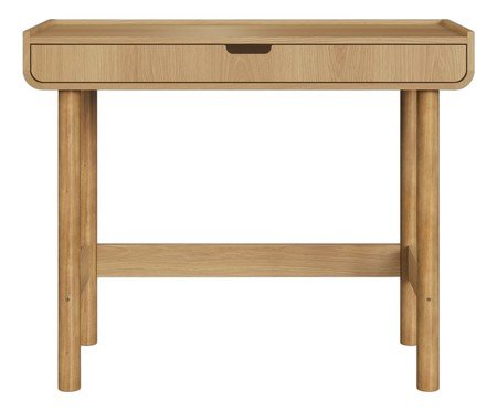 Jogo de Estante e Escrivaninha Orgânica Madeira Aura | Westwing