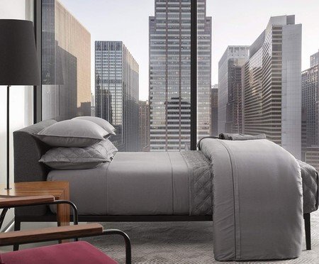 Jogo de Cama The Trim Cinza 300 fios | Westwing