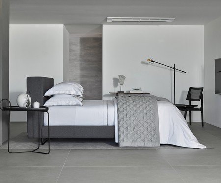 Colcha Matelasse Cinza | Westwing