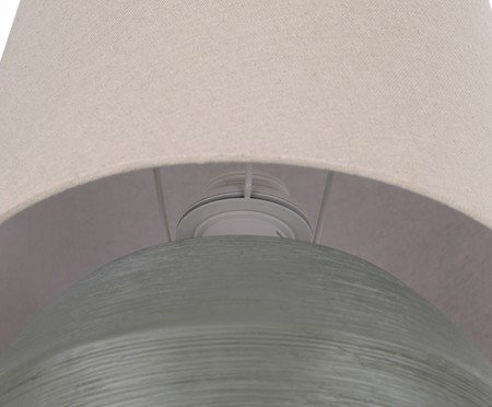 Luminária de Mesa Pedra Bege e Verde | Westwing