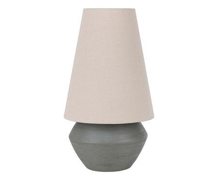 Luminária de Mesa Pedra Bege e Verde | Westwing