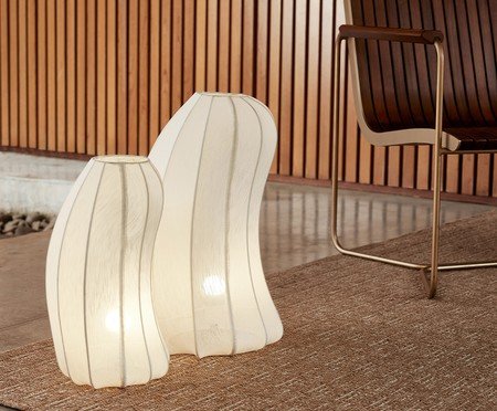 Luminária de Mesa Ondula Branco | Westwing