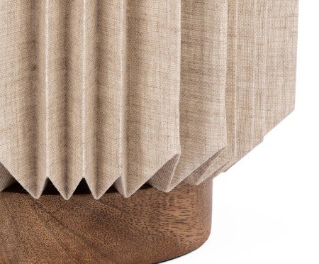 Luminária de Mesa Origami Bege | Westwing
