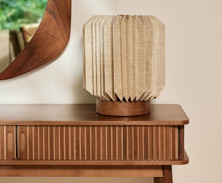 Luminária de Mesa Origami Bege | Westwing