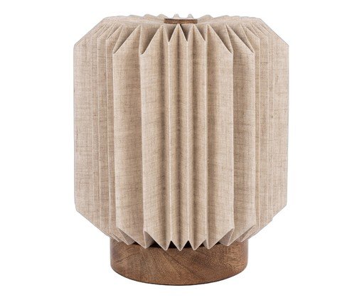 Luminária de Mesa Origami Bege, beige | WestwingNow