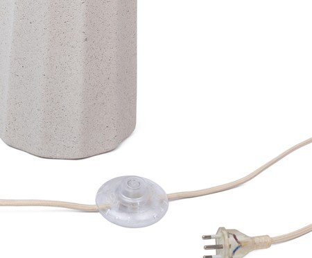 Luminária Obelisco Off-White | Westwing