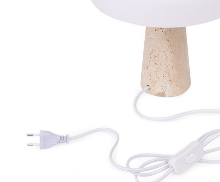Luminária de Mesa Cogumelo Bege | Westwing