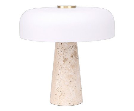 Luminária de Mesa Cogumelo Bege | Westwing