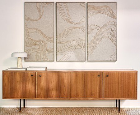 Luminária de Mesa Cogumelo Bege | Westwing