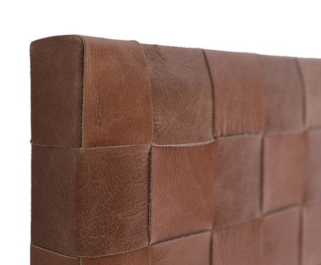 Cabeceira Verona - Couro Caramelo | Westwing