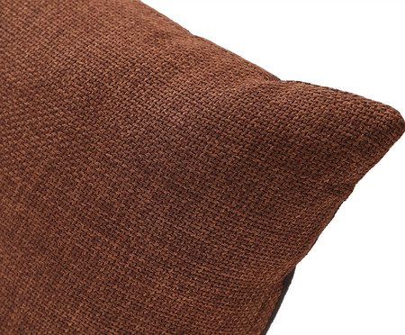 Almofada em Linho Galinha Terracota - Marina Bitu | Westwing