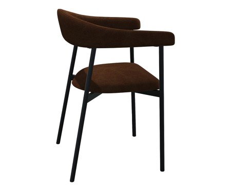 Jogo de Cadeiras de Jantar Angel Galaxy Tecido Whisky | Westwing