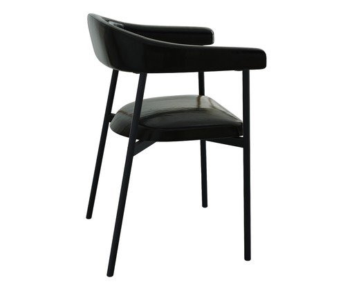 Cadeira de Jantar Angel Tecido Preto, black | WestwingNow
