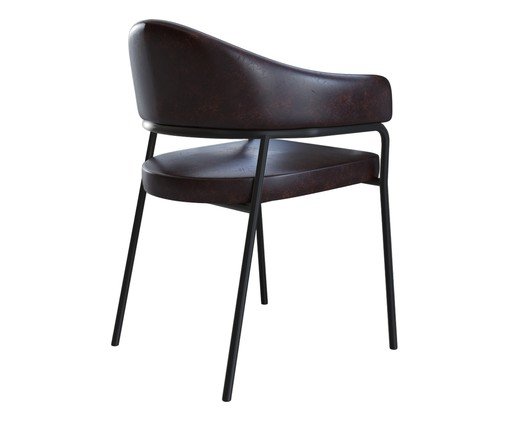 Cadeira de Jantar Olivia Tecido Café, brown | WestwingNow