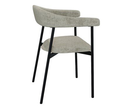 Cadeira de Jantar Angel Tecido Lautrec Off White | Westwing