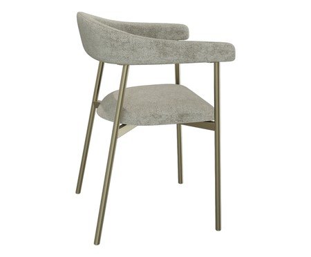 Cadeira de Jantar Angel Tecido Lautrec Chamapanhe | Westwing