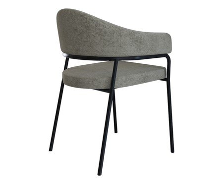 Jogo de Cadeiras de Jantar Olivia Corin Tecido Lautrec Off White | Westwing