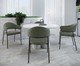Jogo de Cadeiras de Jantar Olivia Corin Tecido Boucle Verde, green | WestwingNow