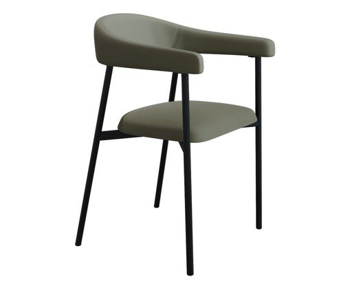 Cadeira de Jantar Angel Tecido Cinza, grey | WestwingNow