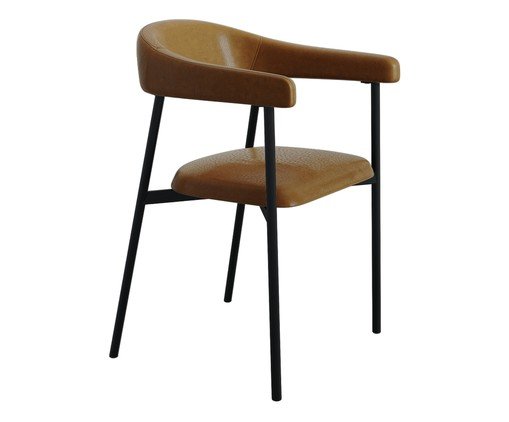 Cadeira de Jantar Angel Tecido Caramelo, yellow | WestwingNow