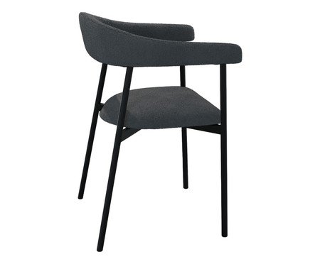 Cadeira de Jantar Angel Tecido Boucle Nuvem | Westwing