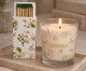 Jogo com Vela Perfumada e Caixa Decorativa para Fósforos Garden Branco, multicolor | WestwingNow