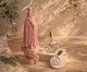 Jogo de Vela e Aromatizador com Gesso Nossa Senhora Rosê, multicolor | WestwingNow